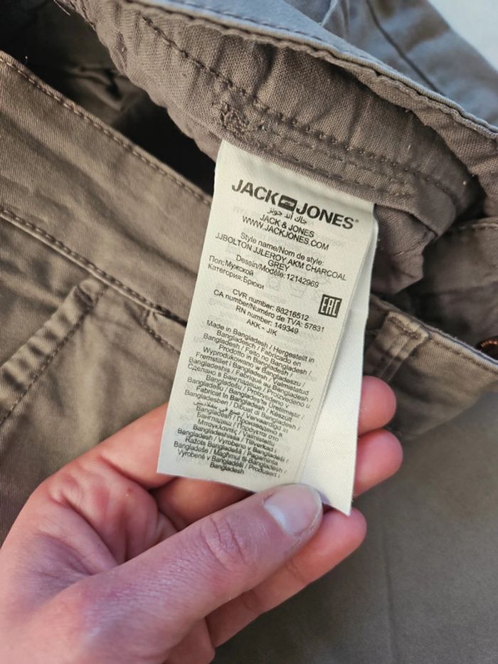 Pantalons chino/ pantalon slim fit /pantalon jack and Jones/ Pantalons homme - photo numéro 5