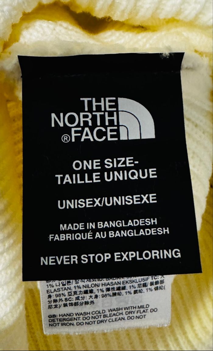 Bonnet the north face blanc neuf - photo numéro 2