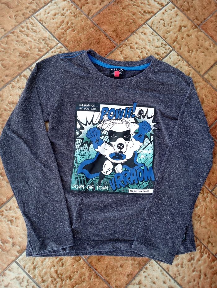 Tee shirt manche longue 8 ans