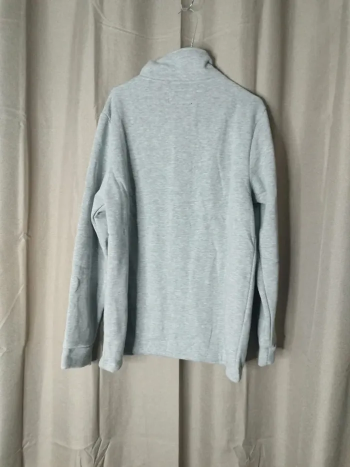 Sweat boutonné ombre - photo numéro 8