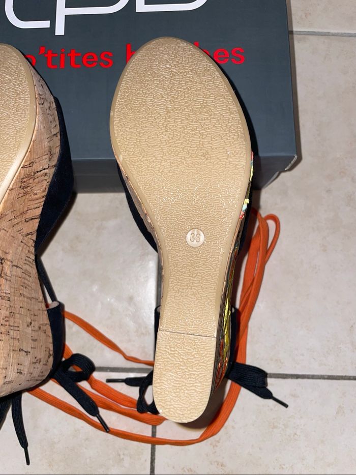 Chaussures compensées - LPB - Taille 36 - photo numéro 8