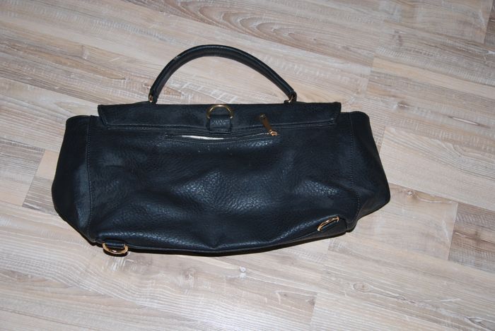 sac de cour en simili cuir noir liberty - photo numéro 2