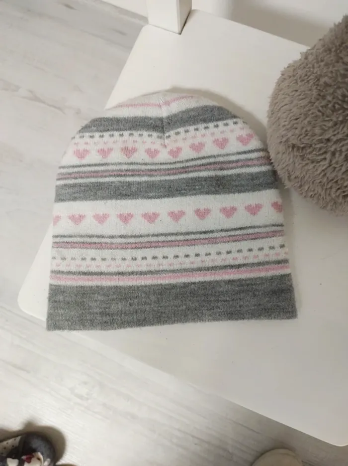 Bonnet et moufles bébé fille Minie - photo numéro 5