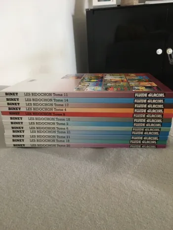 Lot 12 BD Les Bidochons