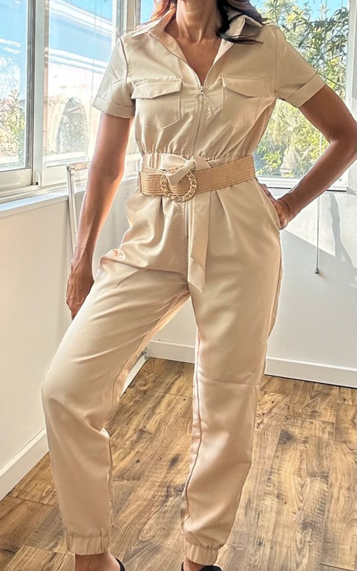 combinaison beige taille S - photo numéro 7