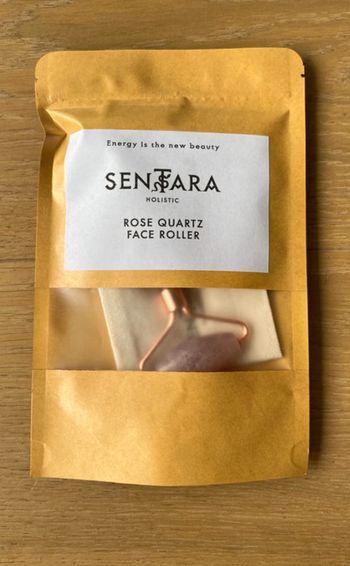 Roller Quartz Rose de Sentara Holistic NEUF