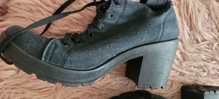 Bottines noires à lacets - photo numéro 15