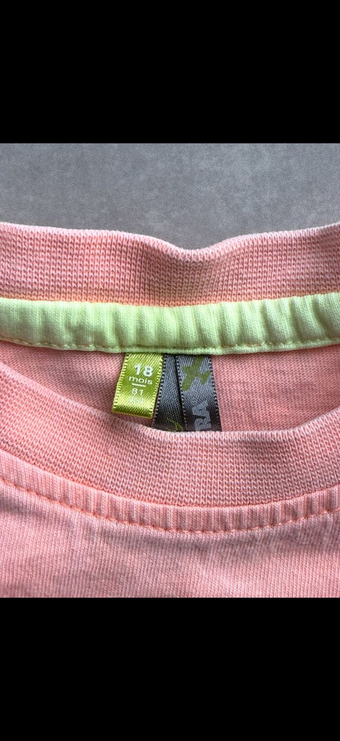 Tee shirt manches courtes 18 mois - photo numéro 4