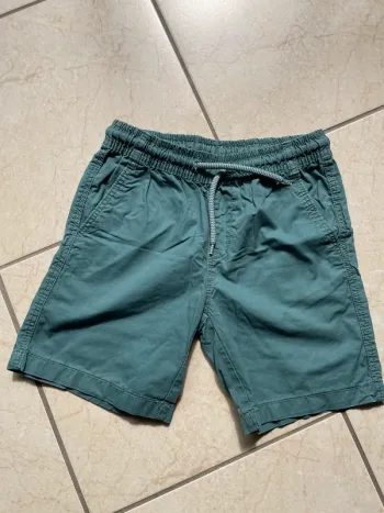 Short garçon bleu vert kiabi