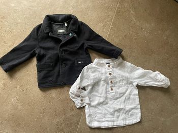 Blazer et chemise