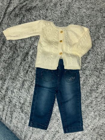 Ensemble jean + gilet