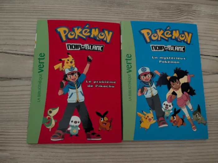 Lot livres pokémon