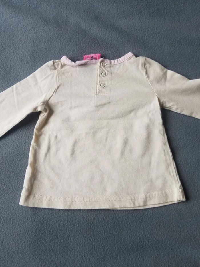 T-shirt taille 3 mois bon état - photo numéro 3