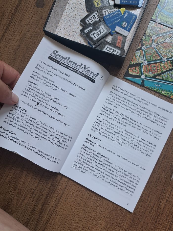 Jeux de société scotland yard - photo numéro 4