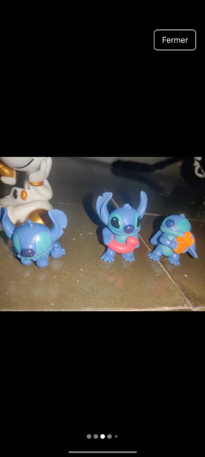 Figurines Stitch et Mickey - photo numéro 3