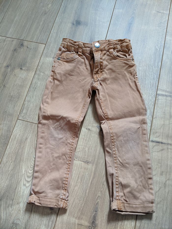 pantalon marron clair 3 ans
