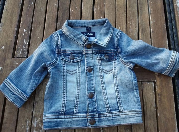 Veste en jeans mixte  6 mois