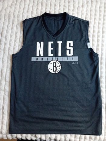 Tshirt 2en1 NBA Adidas 🩶🖤