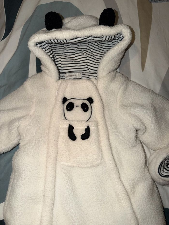 Combinaison pilote + moufles 18 mois - photo numéro 2