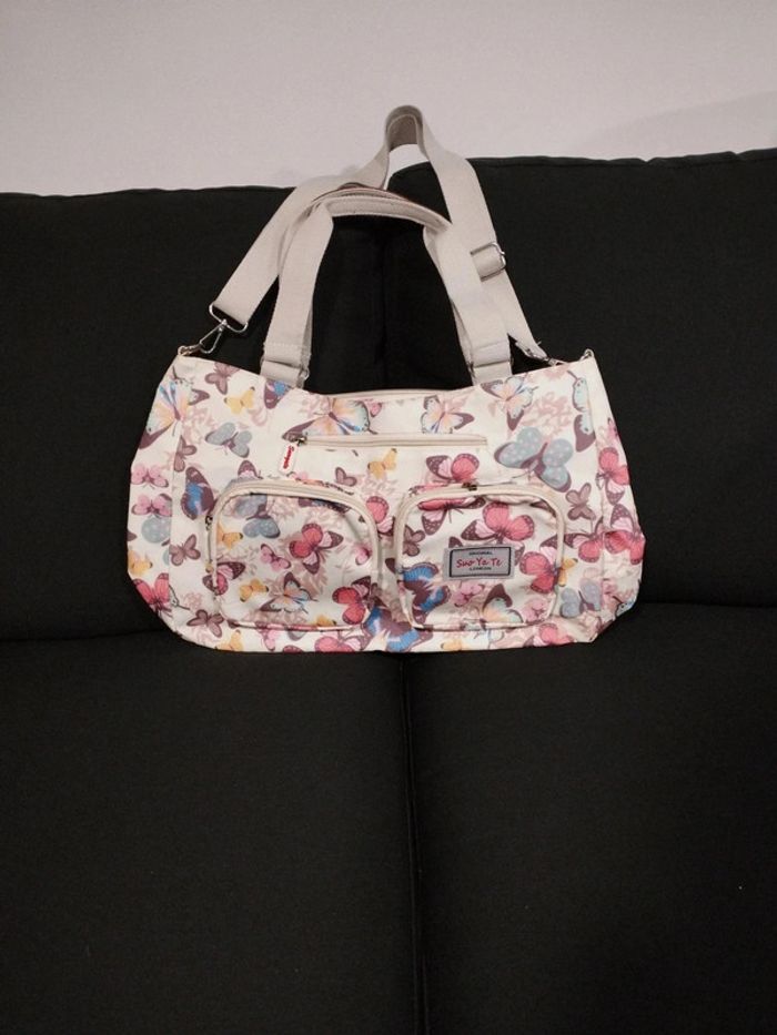 Sac a main/bandoulière motif papillon