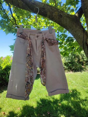 Bermuda beige neuf Onado