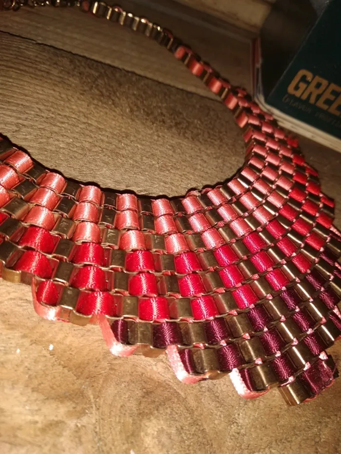 Collier tons rose - photo numéro 2