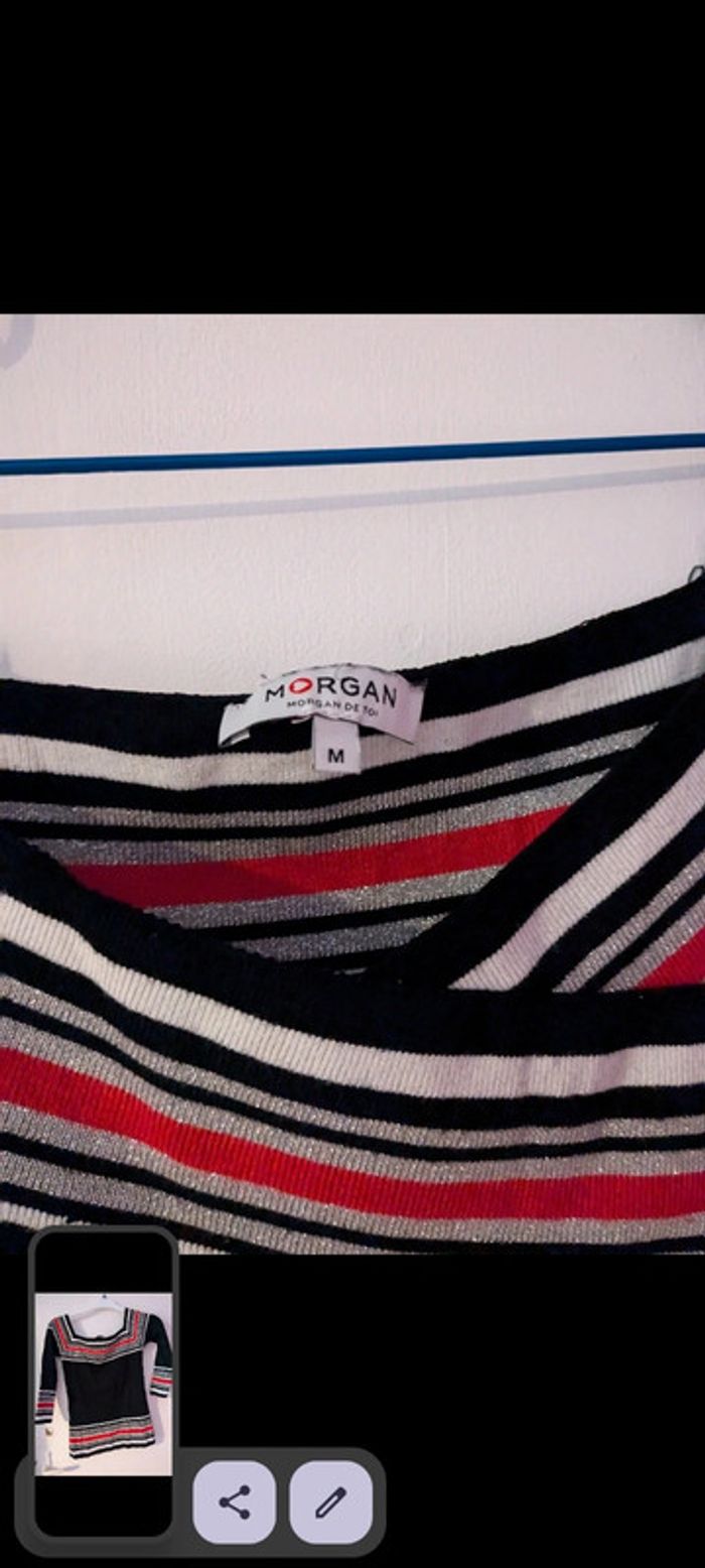 Pull Morgan épaule dénudé taille M - photo numéro 4