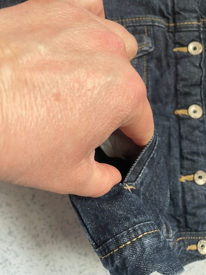 blouson en jean fille 5 ans - photo numéro 2