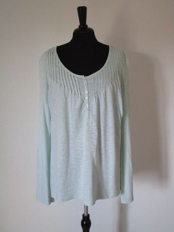 Tunique vert amande Tom Tailor 42 TBE