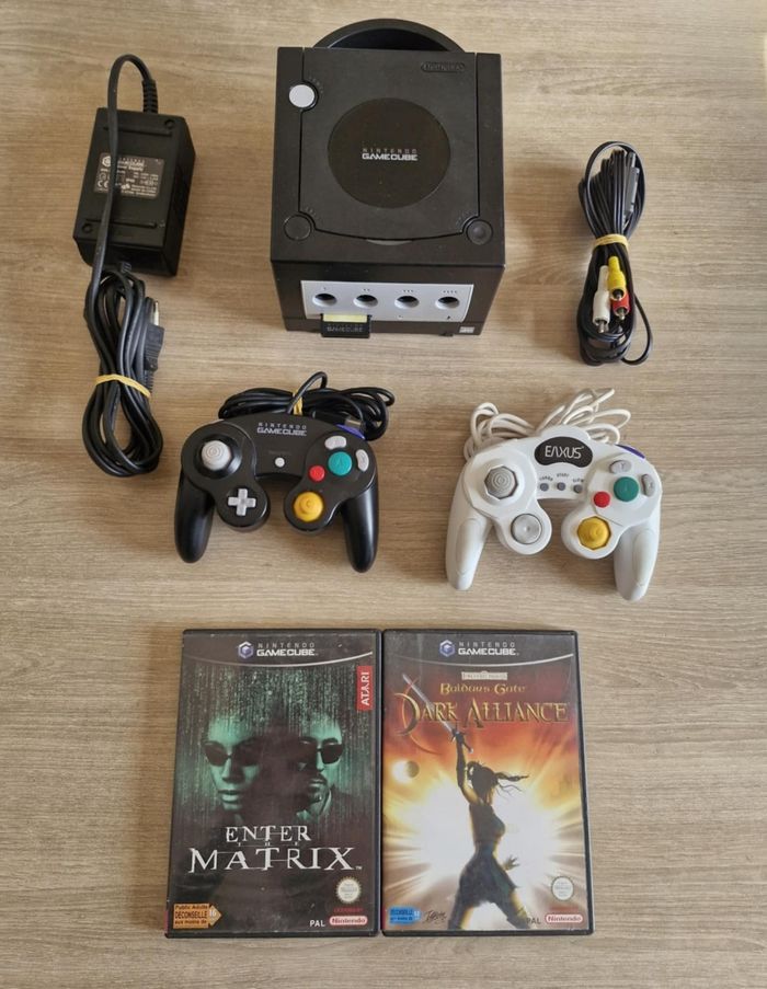Console Nintendo gamecube et jeux