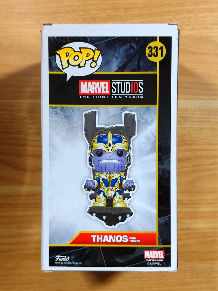 Funko Pop! Thanos With Throne 331 - Marvel Studios 10 Ans - Hot Topic EXCLU - photo numéro 3