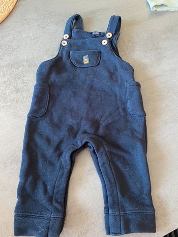 Salopette bleu
