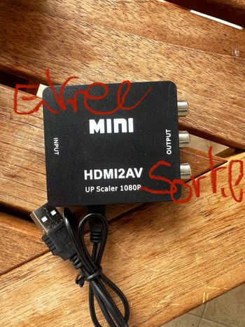 Adaptateur HDMI / triple couleur