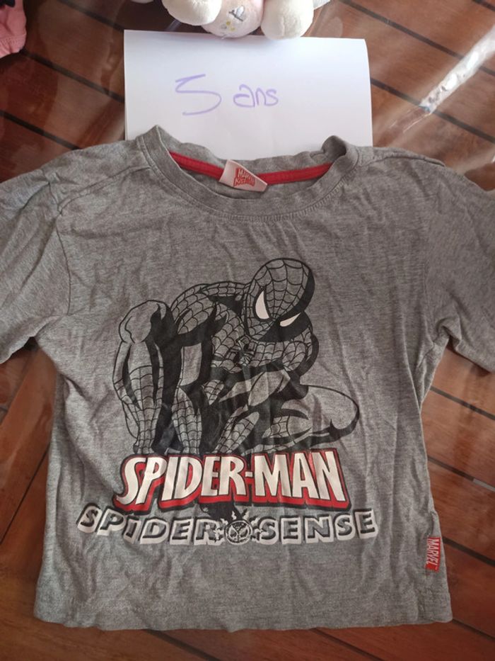 Tee-shirt spiderman