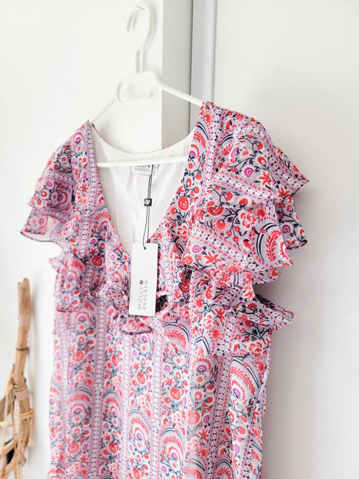 Robe d'été mauve femme – Molly Bracken - Taille M - photo numéro 3