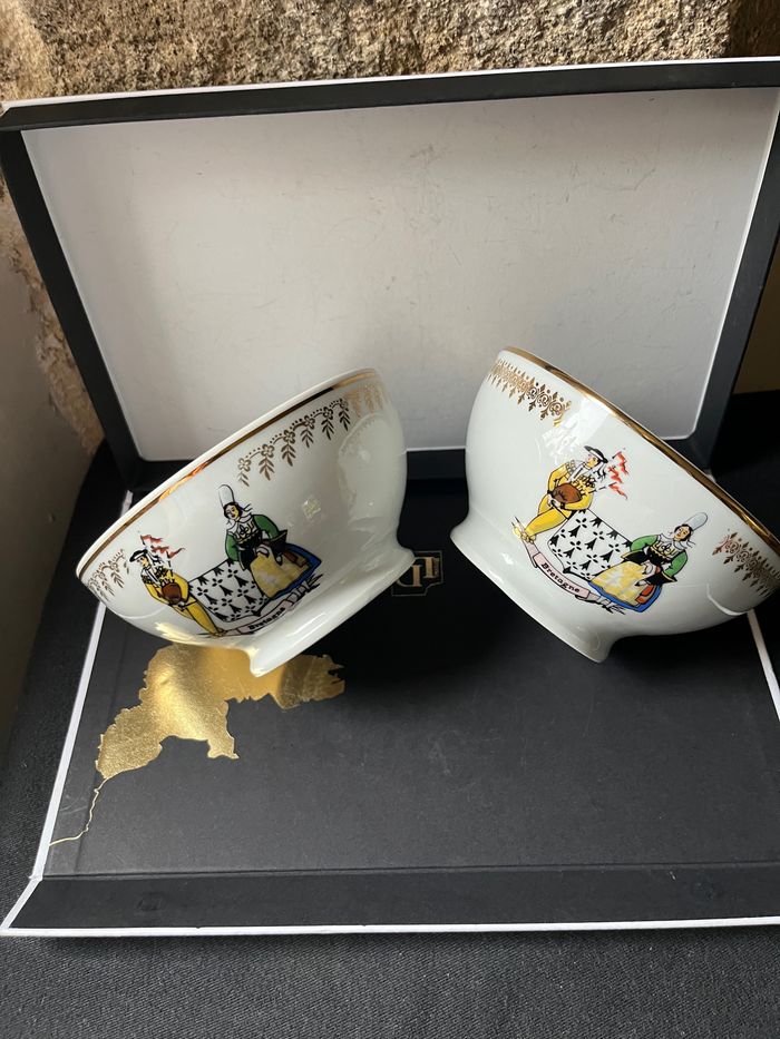 Lot de deux bols porcelaine Apilco Vintage - photo numéro 5