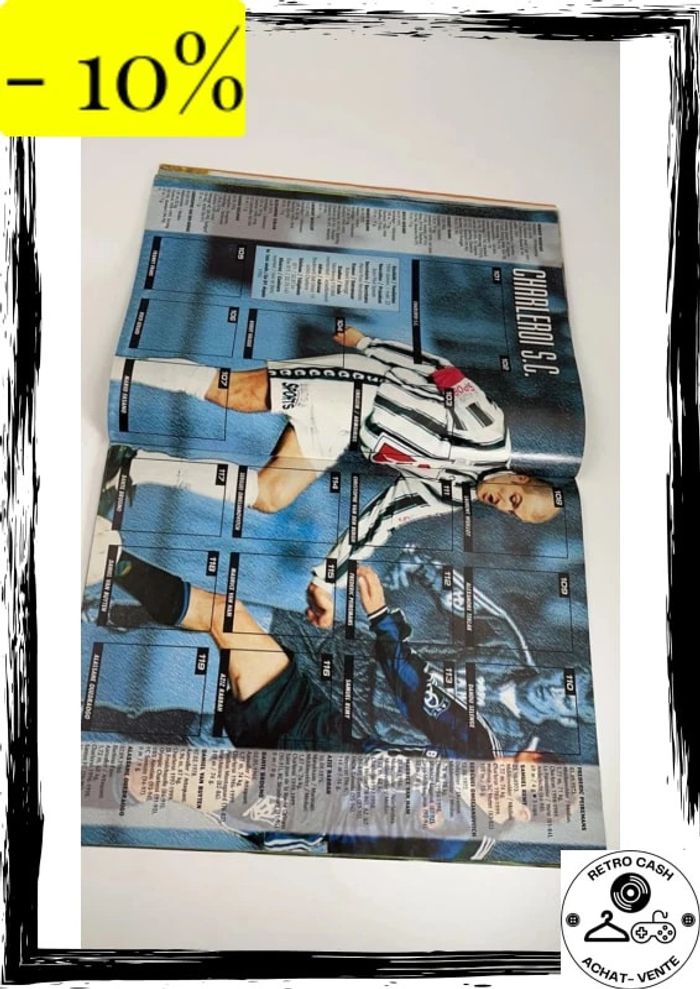 CA364 album Panini foot Football 99 1999 1 afdeling Belgique vide empty - photo numéro 7