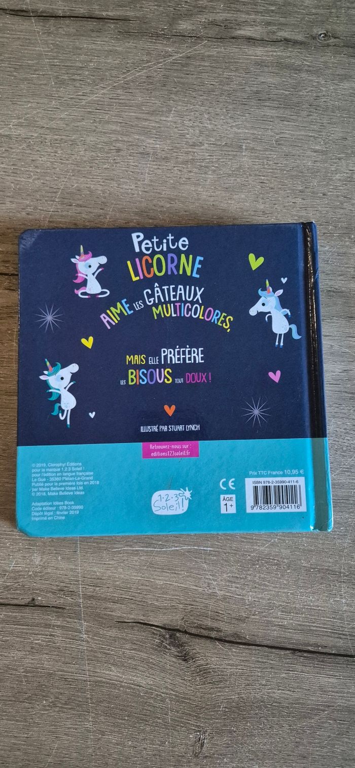 Livre à toucher : Petite licorne 🦄 - photo numéro 10