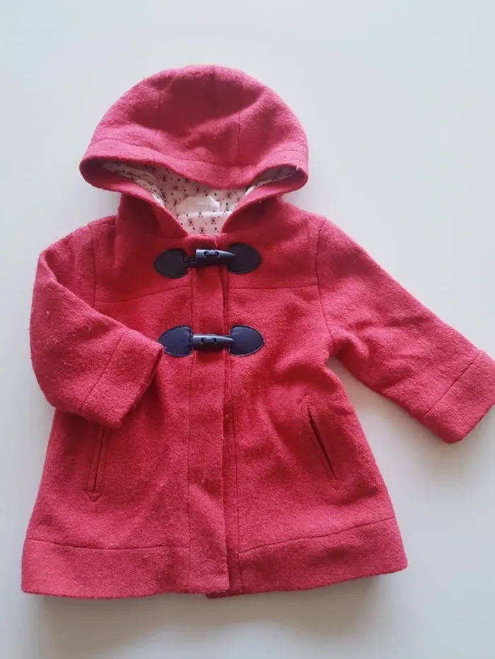 Noukie's - Manteau en laine avec capuche (12 mois) - photo numéro 2