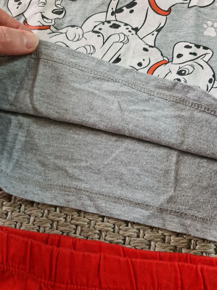 Ensemble T-shirt + Short "dalmatiens" - 24 mois - photo numéro 5