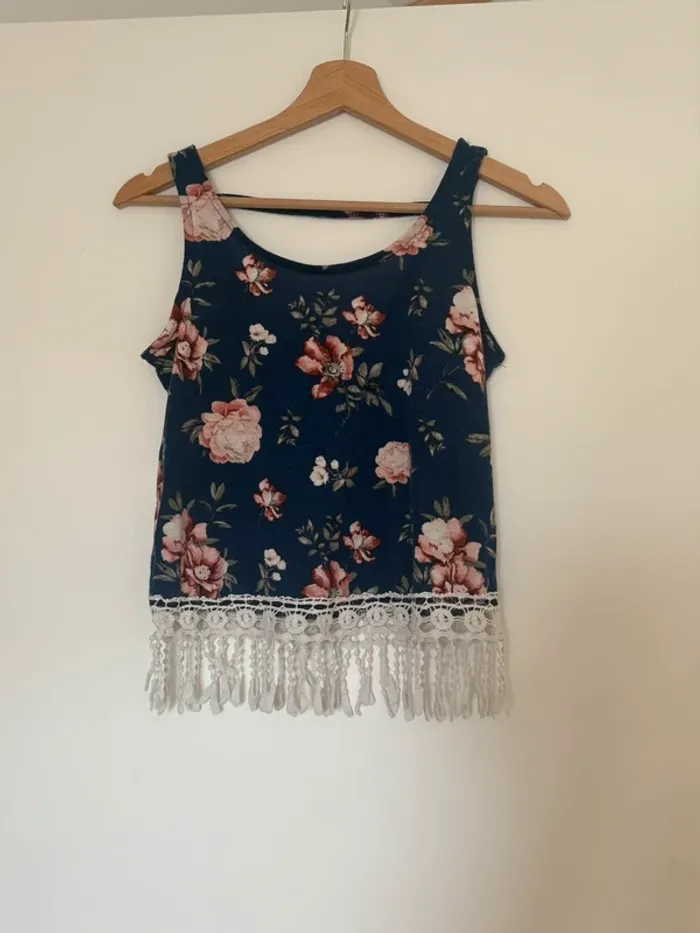 Débardeur à franges