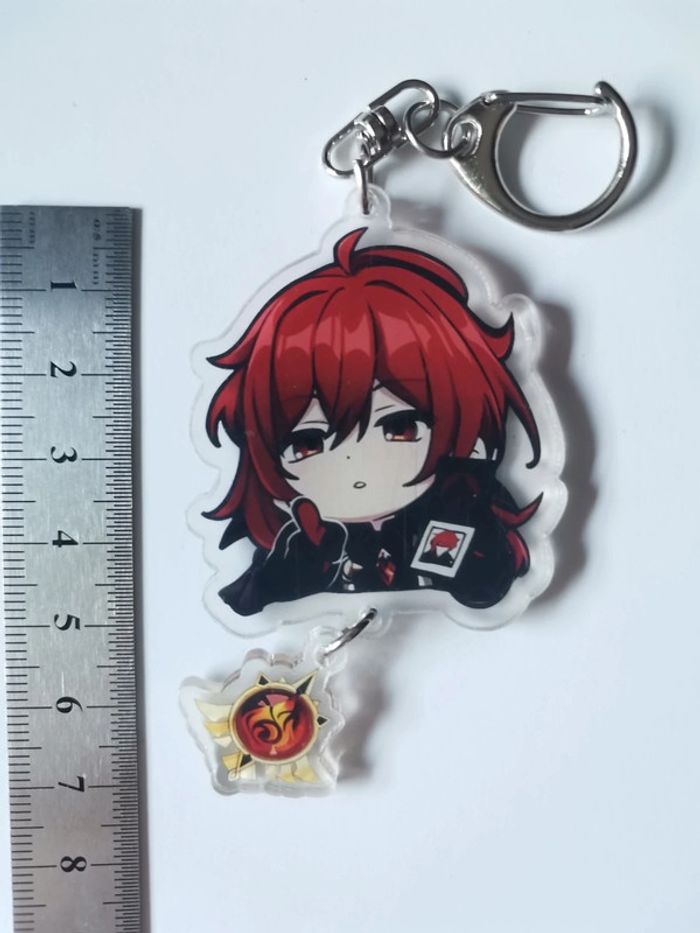 Porte-clés Genshin impact Diluc