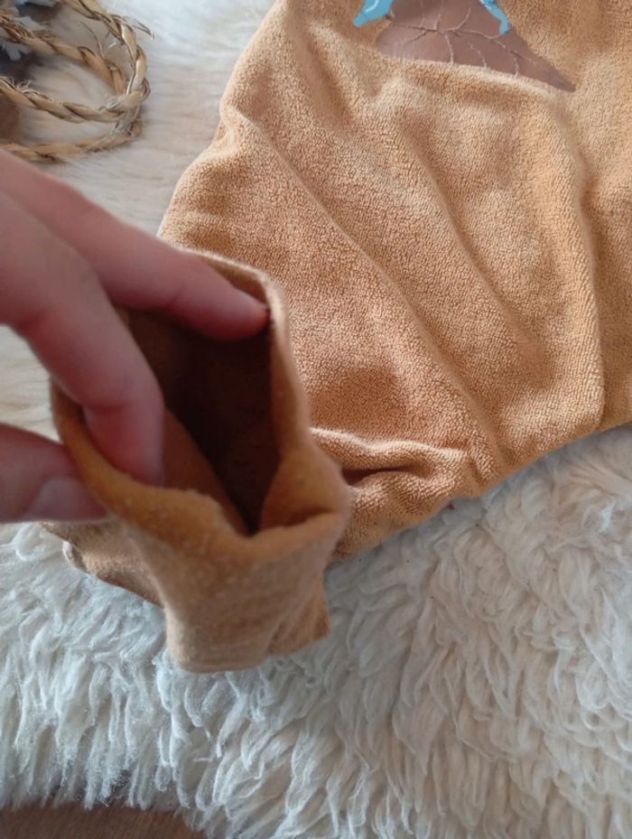 Petit Beguin 🌟 Gigoteuse à Pied Mixte moutarde - pied antidérapant rabattable - 24 / 36 mois - photo numéro 10