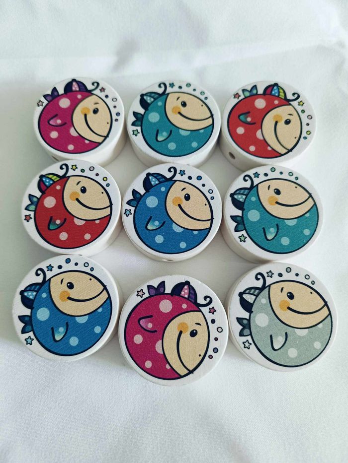 Lot de perle poissons