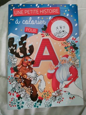 Petit livre a colorier pour A noël