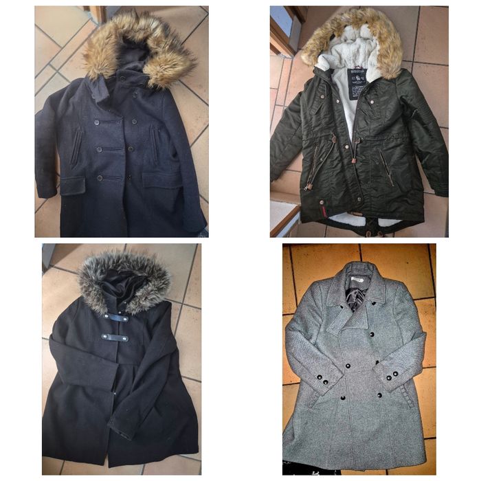 Lot de 4 manteaux hiver