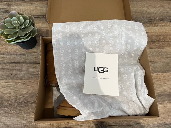 Boots Ugg Ultra Mini Chestnut - photo numéro 4