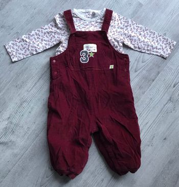 Ensemble salopette 12 mois Orchestra