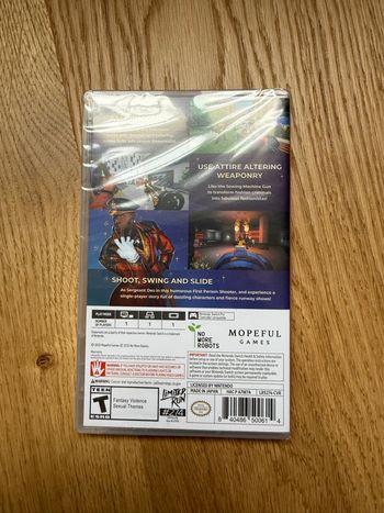 Fashion Police Squad Jeu Nintendo Switch NEUF sous blister Limited Run Games LRG #274