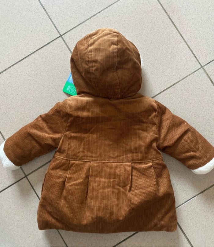 Manteau de marque Obaibi , taille 6 mois, neuf, valeur 44,99 euros - photo numéro 6